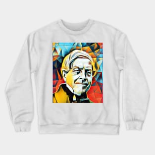 Jules Michelet Abstract Portrait | Jules Michelet Artwork 2 Crewneck Sweatshirt